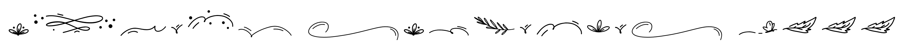 Blacky Anthurium Doodles